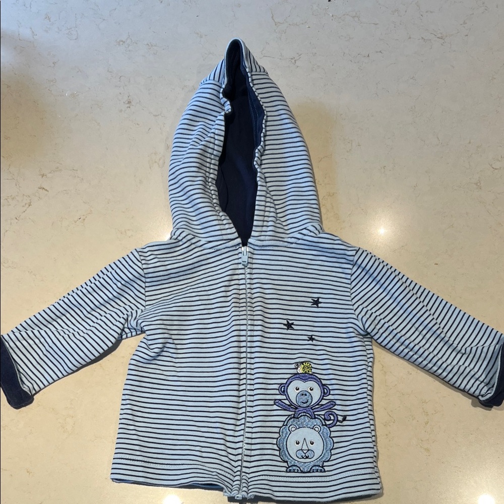 Fisher-Price Navy and White Striped Baby Outfits, good quality